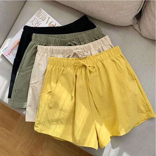 Short décontracté en lin Saison & Style